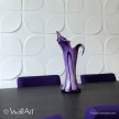 Екопанелі. 3D Панелі Sweeps від WallArt – з Багаси: волокна цукрової тростини, бамбукові панелі